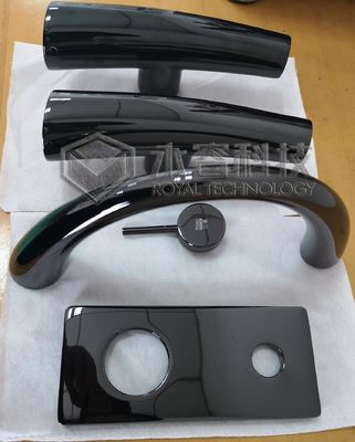 RTAS1612-PVD أسود متطاط،PVD طائرة آلة طلاء أسود، صنابير النحاس الطلاء الأسود، صنابير الفولاذ المقاوم للصدأ، دش ABS