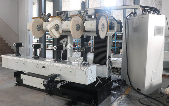 آلة التلميع الرمادية للصنبور CNC كامل التحكم الرقمي للأقفال ومقبضات الأبواب