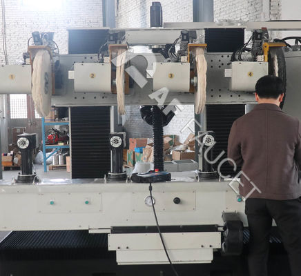 13.2kw آلة تلميع الصنبور آلة إطلاق الرمل مع ثلاثة أنماط